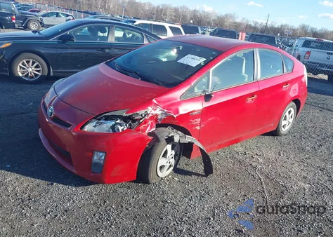 2010 Toyota Prius Iii из США, поврежденный, VIN JTDKN3DU6A0002538